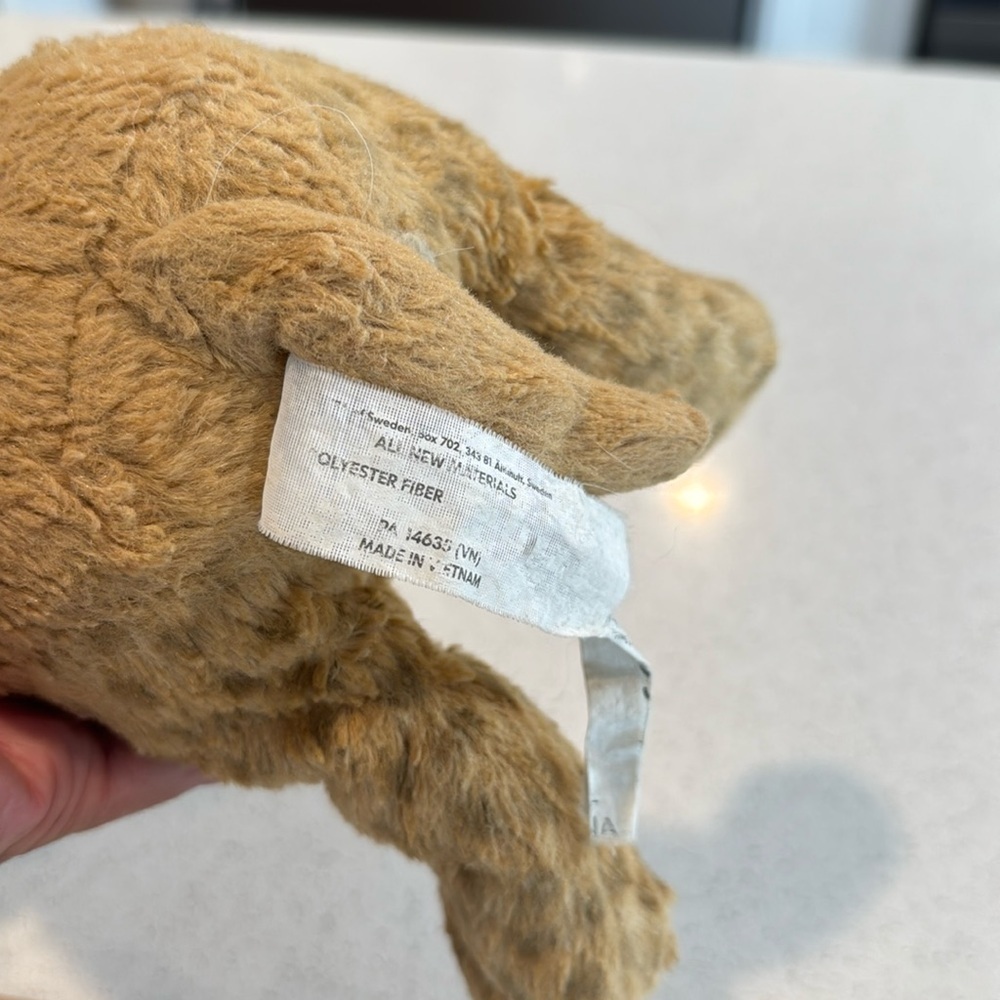Ikea Djungelskog 11" Baby Cheetah Lion Leopard Cub Toy Stuffed Animal Plush - Picture 6 of 6